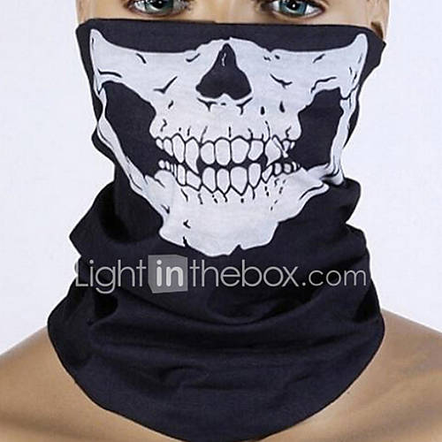Image de Ã‰charpe multifonctions sans couture cycliste masque pour garder chaud Cuny costumes de Halloween crÃ¢ne changÃ© serviette de visage