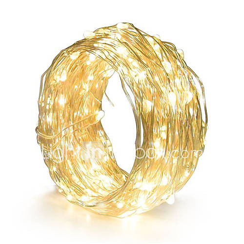 Image de 5W Guirlandes Lumineuses 400-500 lm DC12 V 5 m 50 diodes Ã©lectroluminescentes Blanc chaud Blanc