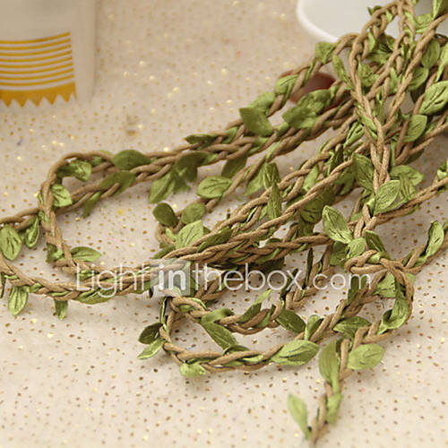 Image de 4.0 Une succursale Polyester Plantes Guirlande et Fleur Murale Fleurs artificielles