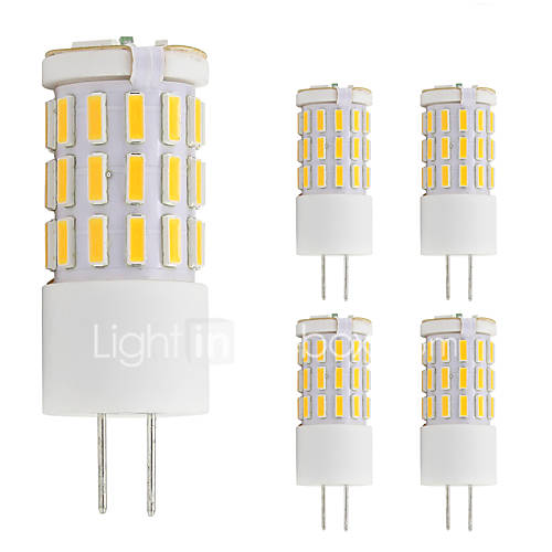 3W G4 Luminárias de LED Duplo-Pin T 42 leds SMD 4014 Branco Quente Branco Frio 260lm 2800-3500;5000-6500