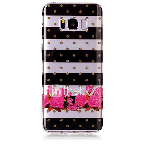 Image de Ã©tui pour samsung galaxy s8 plus s8 tÃ©lÃ©phone Ã©tui tpu matÃ©riel fleur motif hd tÃ©lÃ©phone Ã©tui s7 bord s7 s6 bord s6 s5