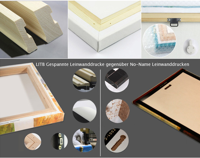 Handgemalte Berühmte Leinwand Druck,Modern / Traditionell