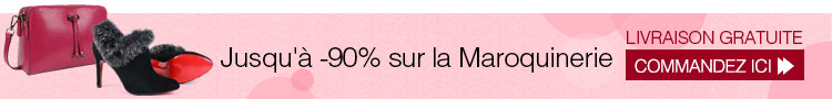 Jusqu'à -90% sur la Maroquinerie