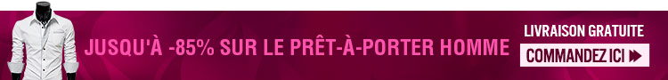 Jusqu'à -85% sur le Prêt-à-Porter Homme