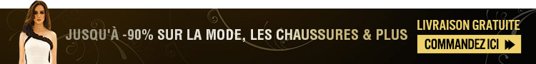 Jusqu'à -90% sur la Mode, les Chaussures & Plus