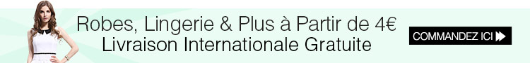 Robes, Lingerie & Plus à Partir de 4€