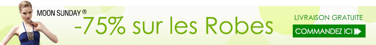 -75% sur les Robes