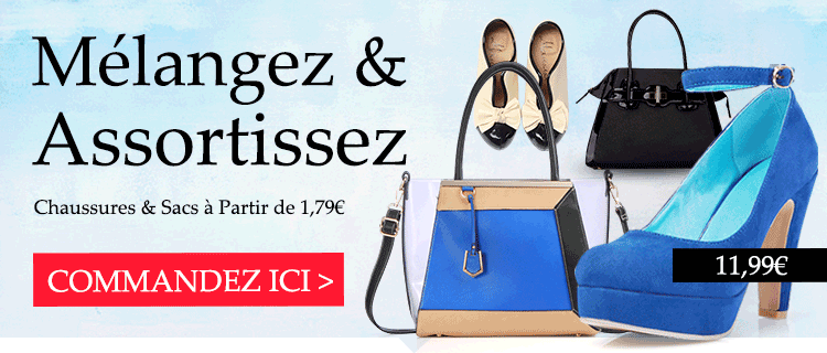 Chaussures & Sacs à Partir de 1,79€