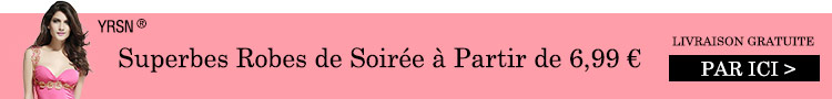 Superbes Robes de Soirée à Partir de 6,99 €
