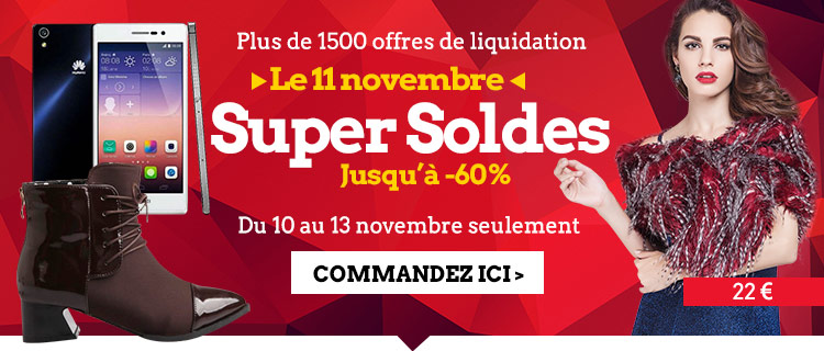 Le 11 novembre Super Soldes