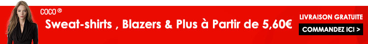 Sweat-shirts , Blazers & Plus à Partir de 5,60€