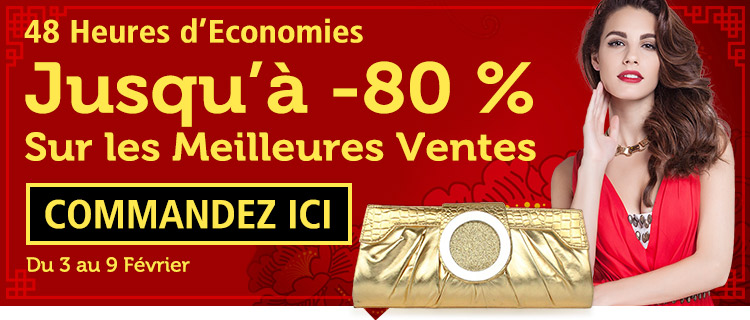 Jusqu'à -80 % Sur les Meilleures Ventes