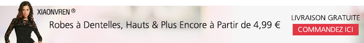 Robes de Dentelle, Hauts & Plus Dès 5,60 €