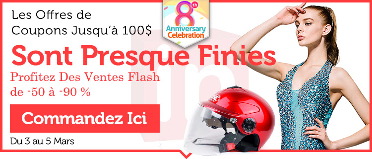 Les Offres de Coupons Jusqu'à 100$