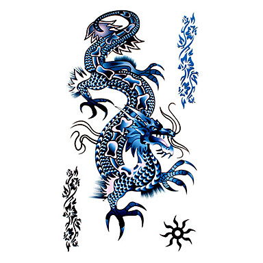5 Pcs Dragon Waterproof Temporary Tattoo(17.5cm*10cm) 225953 2017 – $4.99