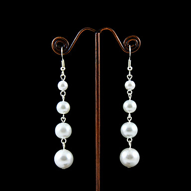 Imitation Pearls With Alloy Plating Bridal Earrings 239643 2017 – $7.99