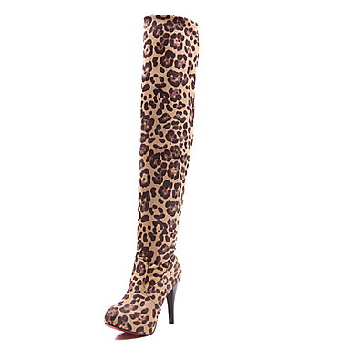 Suede Stiletto Heel Over The Knee Boots Party/Evening Shoes (More ...