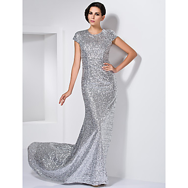 TS Couture® Formal Evening Dress - Open Back Plus Size / Petite Sheath ...