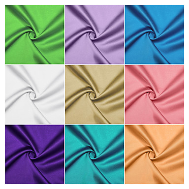 100% Polyester Satin Fabric By The Yard (Many Colors) 444352 2017 – $4.99