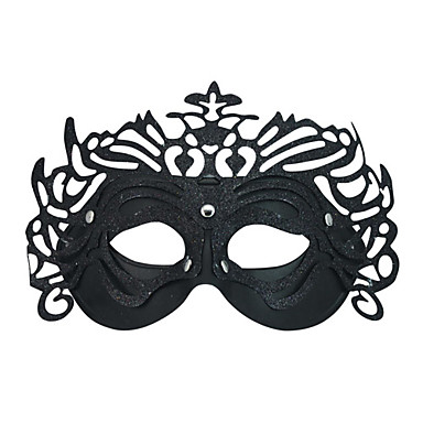 Black Golddust Decoration Costume Half-face Mask 430230 2016 – $2.99
