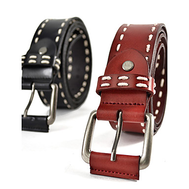 Fashion Casual Rope Decorated Wide Leather Belt(115*3.8*0.3cm) 422493 ...