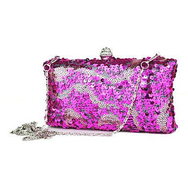 Attractive Metal With Rhinestone Sequins Clutches/Evening Handbags(More ...
