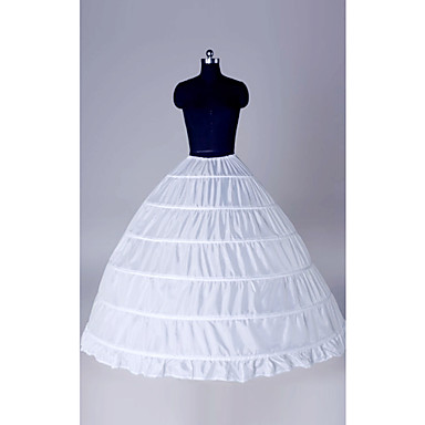 Slips Ball Gown Slip Floor-length 1 Polyester White 1210305 2016 – $19.99