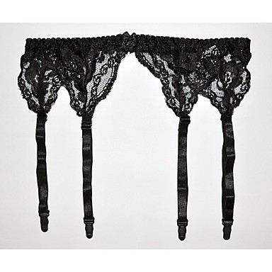 Women's Black Mesh Lace Garterbelt(fits for hips 85-105cm) 2015 – $1.66
