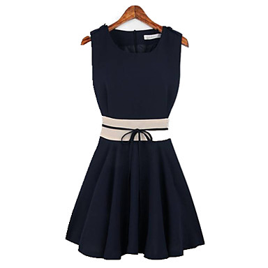 Women's Dresses , Polyester Casual/Work ShangYa 1425820 2016 – $13.99