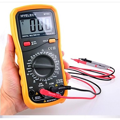 2000 Counts Digital Multimeter Amp Volt Ohm Capacitance Testing ...