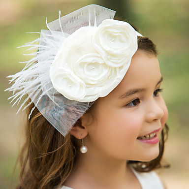 Tulle And Feather Flower Girl Kids' Flower Headpiece 2176547 2016 – $12.99