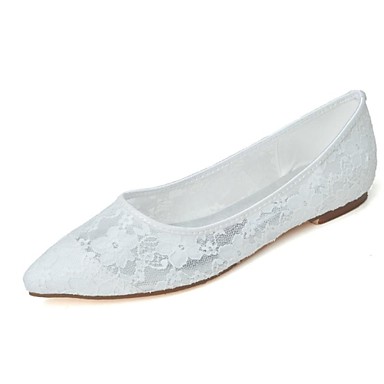 Women's Spring / Summer / Fall Pointed Toe Lace Wedding / Party ...