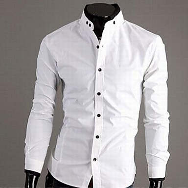 Men's Casual Shirt Collar 2338486 2016 – $13.99