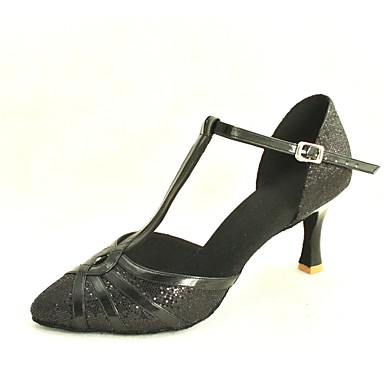 Women‘s Dance Shoes Modern/Standard Shoes Sparkling Glitter/Paillette ...