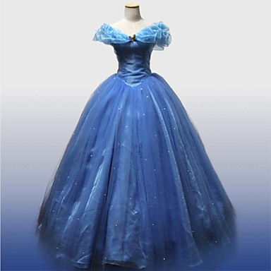Cinderella Movie Version Deluxe Prom Dress Cosplay Costume 2846539 2016 ...