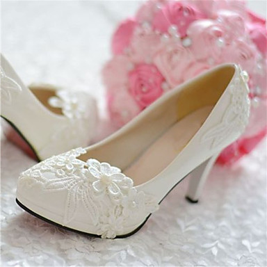 Women's Shoes Leather Stiletto Heel Heels/Pointed Toe Pumps/Heels ...