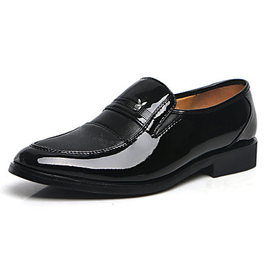 Sapatos Masculinos Oxfords Preto Couro de Gado Casamento / Escritório ...