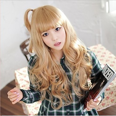 20inch long hair golden cosplay anime wig 3327306 2017 – $32.00