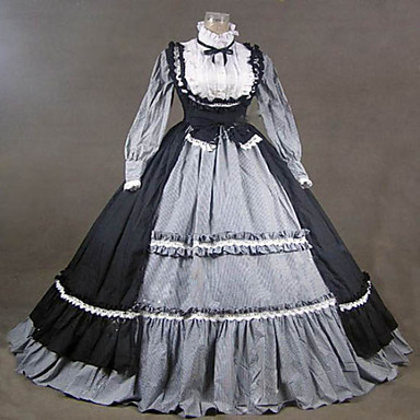 19th Century Victorian Gothic Lolita Dress Gown Renaissance Faire ...