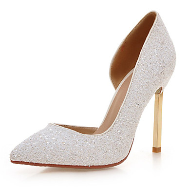 Women's Wedding Shoes Heels / Round Toe Heels Wedding / Dress White ...
