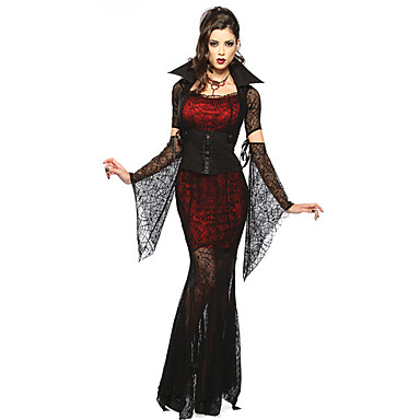 Cosplay Costumes/Party Costumes Vampires Halloween Red/Black Lace ...