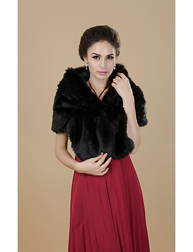 Wedding / Party/Evening Faux Fur Coats/Jackets 1055947 2017 – $17.99