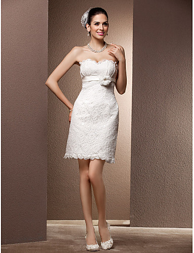 LAN TING BRIDE Sheath / Column Wedding Dress - Chic & Modern Elegant ...