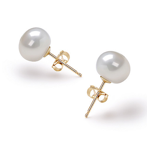 

Women's White Pearl Stud Earrings Earrings Fashion Gold Earrings Jewelry For Daily