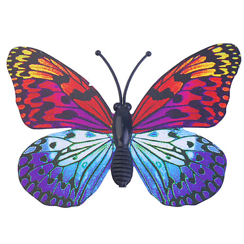 

Светящиеся в темной бабочки 6pcs домой 3d бабочка стены наклейки с штифтом&магнит шторы холодильник украшения
