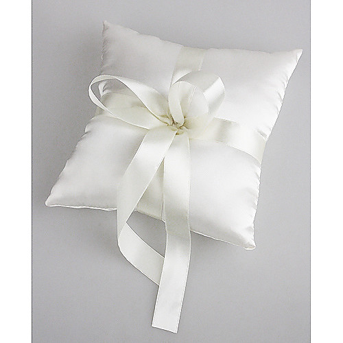 

Faux Pearl Satin / Rayon Ring Pillow Garden Theme Spring / Summer / Fall