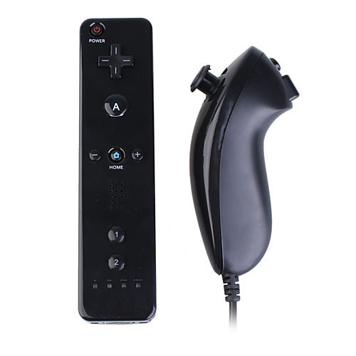 

Беспроводное Комплекты игровых контроллеров Назначение Wii U / Wii , Игровые манипуляторы Комплекты игровых контроллеров Металл / ABS 1 pcs Ед. изм