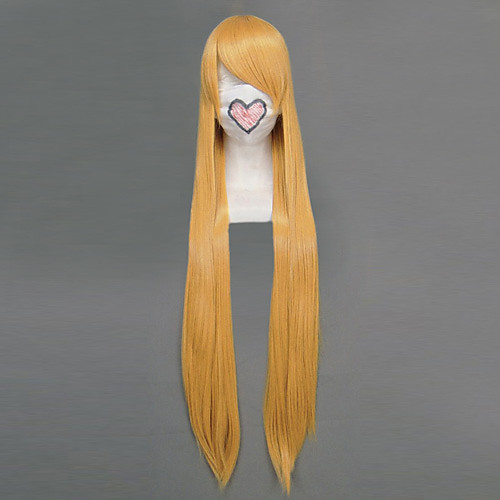 

Sailor Moon Sailor Venus Косплэй парики Жен. 40 дюймовый Термостойкое волокно Аниме