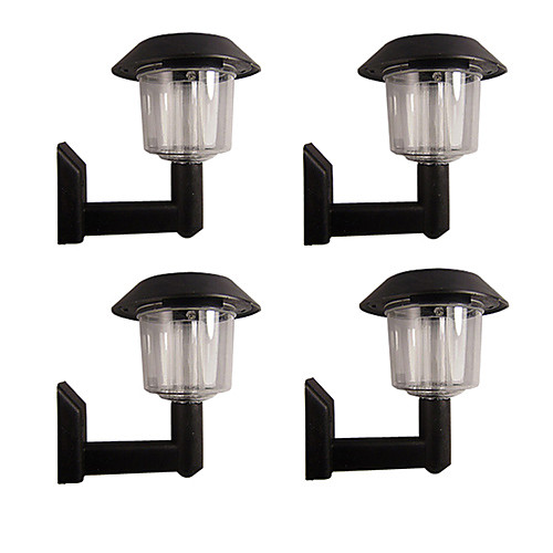 

набор из 4 белых навесных настенных светильников для солнечного освещения высокого качества наружного освещения