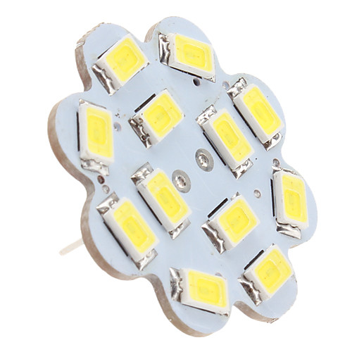 фото 1.5 w потолочный светильник 6000 lm g4 12 светодиодные бусины smd 5630 естественный белый 12 v / # Lightinthebox